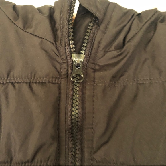 Black Puffy Winter Parka - Picture 6 of 8